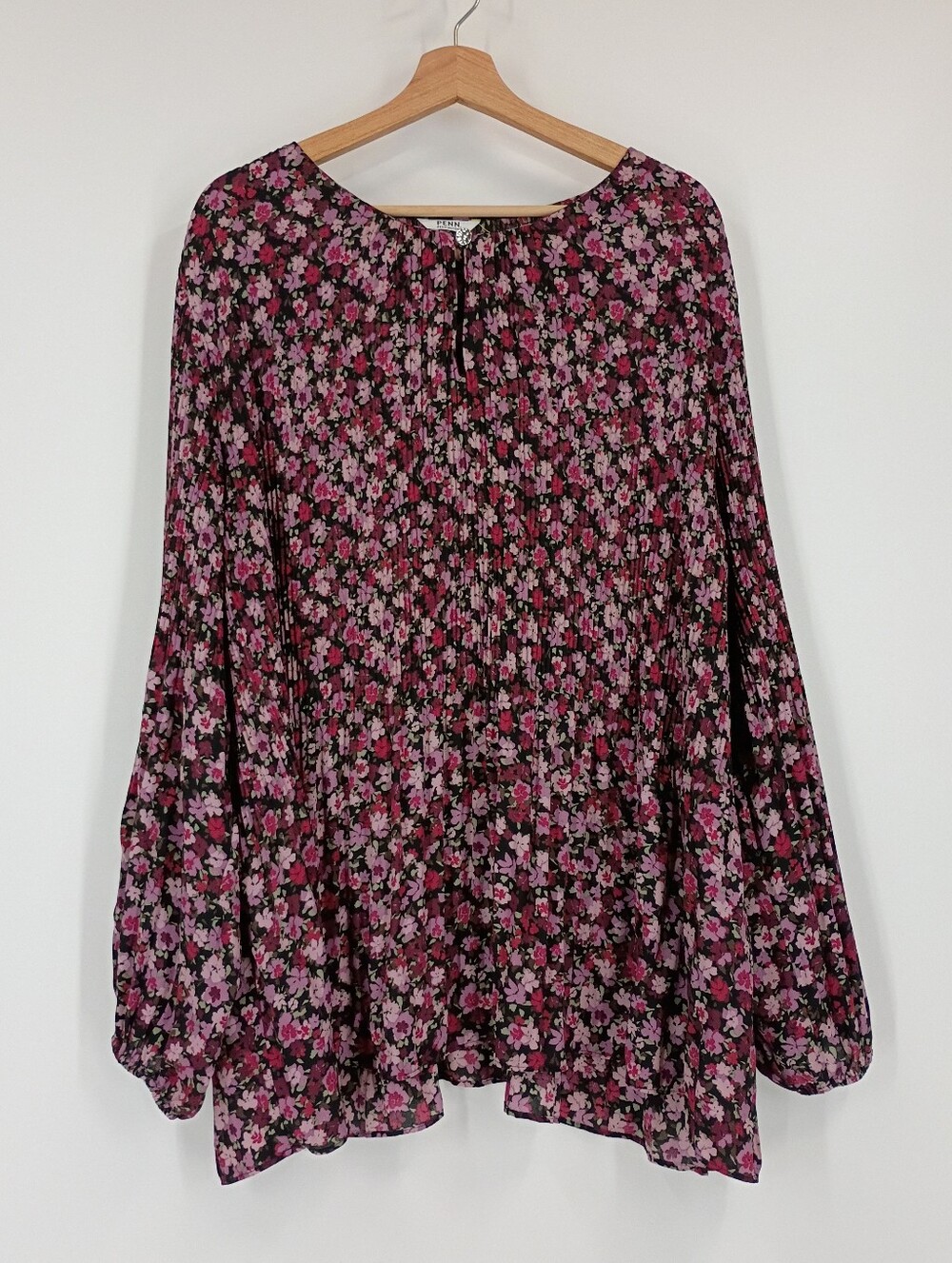 Penningtons Floral Pleated Blouse